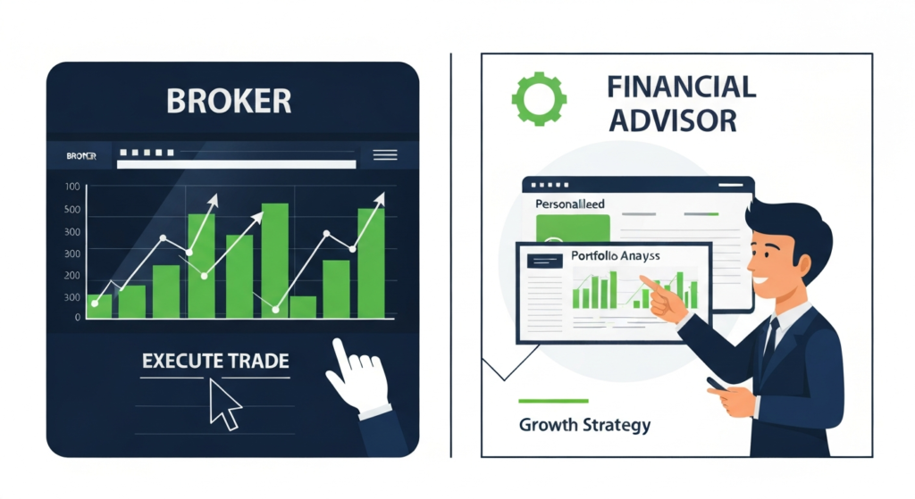 Broker vs Advisor comparison breakdown